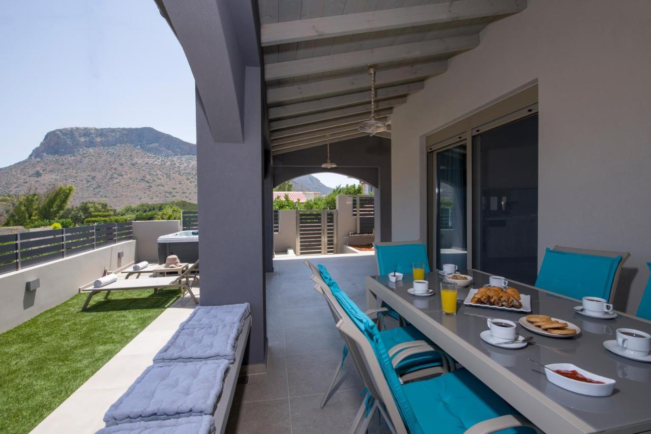 Mare View Stavros Villa Buitenkant foto