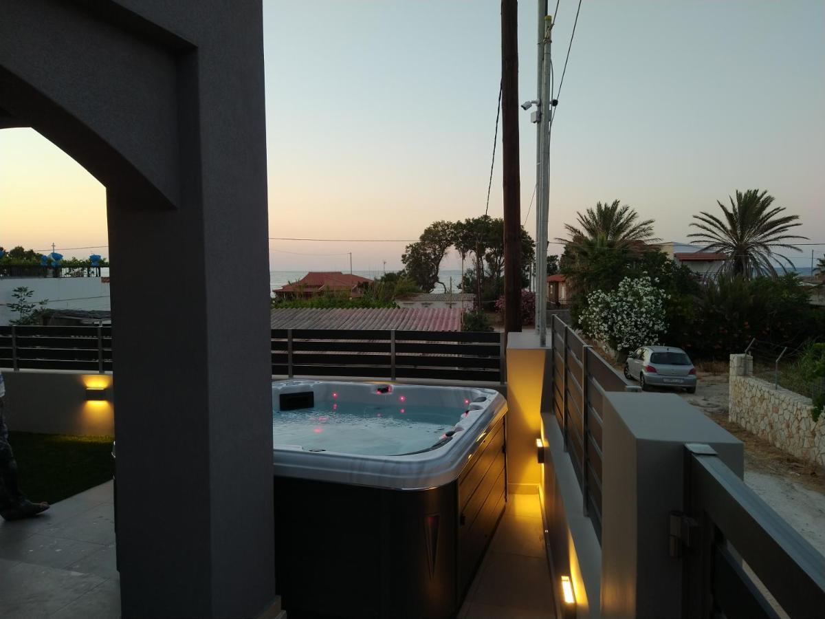 Mare View Stavros Villa Buitenkant foto